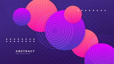 Soyut renkli pembe şekiller sunum arkaplanı. Gradyan dinamik çizgiler arka plan. Modern mozaik desenli renkli geometrik tasarım arkaplanı