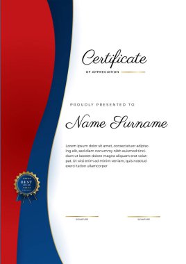 Modern lüks şablon ve altın çizgilerle sertifika şablonu. Vektör illüstrasyon ve vektör lüks prim rozet tasarımı. Eski model rozet ve etiketler seti.