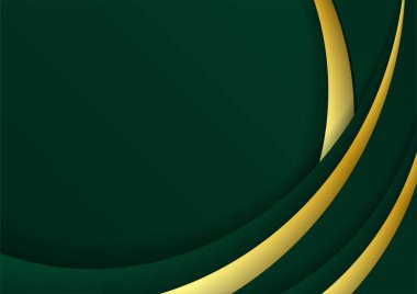 yeşil ve altın arka plan