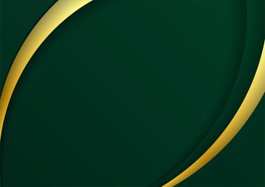 yeşil ve altın arka plan