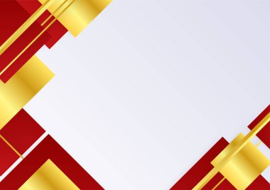 Kırmızı ve altın arka plan