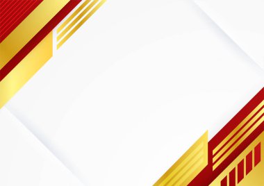 Kırmızı ve altın arka plan