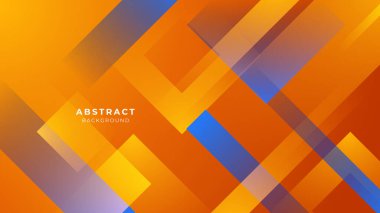 Koyu mavi turuncu sancak geometrik şekiller soyut arkaplan geometri parlaklığı ve sunum tasarımı için katman element vektörü. İş, şirket, kurum, parti, seminer ve görüşmeler için uygun.