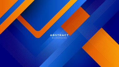 Mavi Turuncu arka plan