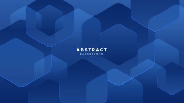 Soyut mavi sancak geometrik şekiller hafif gümüş teknoloji arka plan vektörünü oluşturur. Modern diyagonal sunum arkaplanı.