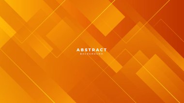 Soyut turuncu sancak geometrik şekiller hafif gümüş teknoloji arka plan vektörünü oluşturur. Modern diyagonal sunum arkaplanı.