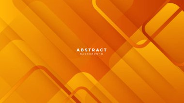 Soyut turuncu sancak geometrik şekiller arka plan. Vektör soyut grafik tasarım sancak deseni sunum arkaplan şablonu.