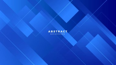 Çizgili modern mavi soyut sunum arkaplanı