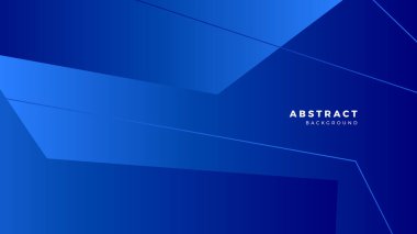 Mavi turuncu geometrik şekiller soyut modern teknoloji arka plan tasarımı. Vektör soyut grafik sunum tasarım sancak şablonu arka plan şablonu.