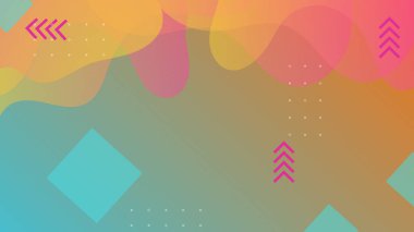 Kapak tasarımı şablonu için değişken geometrik desen arkaplan dokusu. Asgari renk soyut gradyan pankart şablonu. Broşür ve sunum için modern vektör dalga şekli