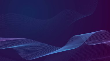 Modern şirket konsept tasarımına sahip mavi arkaplan