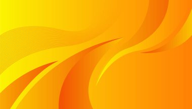 Sunum arka planı tasarımı için soyut grafik unsurları ve üst üste binen katmanlı modern turuncu arkaplan. İçerik için boş metin alanı ve logosu