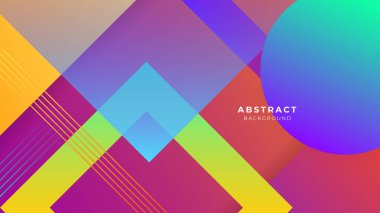 Vektör renkli canlı geometrik şekiller soyut, bilim, gelecekçi, enerji teknolojisi konsepti. Işık ışınlarının dijital görüntüsü, ışık, hız ve hareket bulanıklığı olan çizgiler