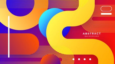 Soyut renkli canlı arkaplan