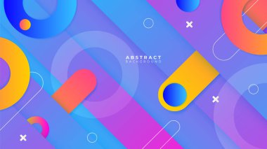 Soyut mavi sarı arkaplan