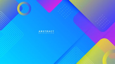 Soyut mavi sarı arkaplan