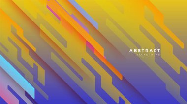 Soyut mavi turuncu sarı arkaplan