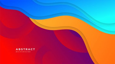 Soyut kırmızı turuncu sarı arkaplan