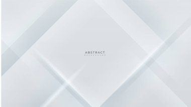 Vektör basit, minimal, beyaz geometrik şekiller soyut, bilim, gelecekçi, enerji teknolojisi konsepti. Işık ışınlarının dijital görüntüsü, ışık çizgileri, karanlık teknoloji arka planında hız