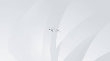 Vektör basit, minimal, beyaz geometrik şekiller soyut, bilim, gelecekçi, enerji teknolojisi konsepti. Işık ışınlarının dijital görüntüsü, ışık çizgileri, karanlık teknoloji arka planında hız