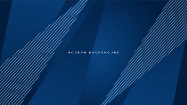 Vektör mavi geometrik şekiller soyut, bilim, fütüristik, enerji teknolojisi konsepti. Işık ışınlarının dijital görüntüsü, ışık, hız ve hareket bulanıklığı olan çizgiler.