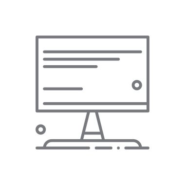 Siyah özet biçimli Bilgisayar İşadamları simgeleri