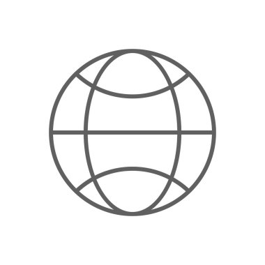 INTERNET Fintech startup icon with black outline style