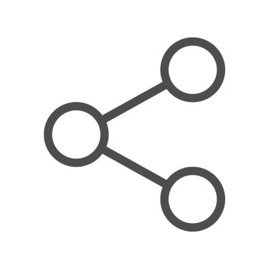 share icon. modern and detailed icon. Vector illustration