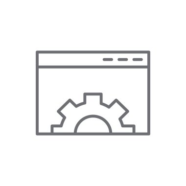 Elektrikli otomobil simgesi. vektör çizim