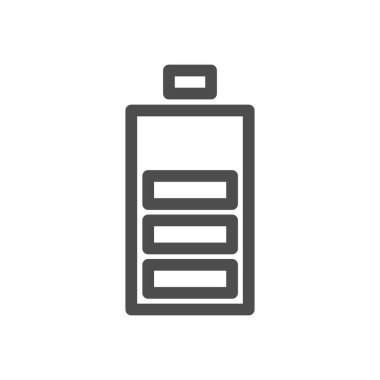 Elektrikli otomobil simgesi. vektör çizim