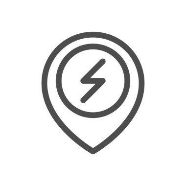 electric map point icon