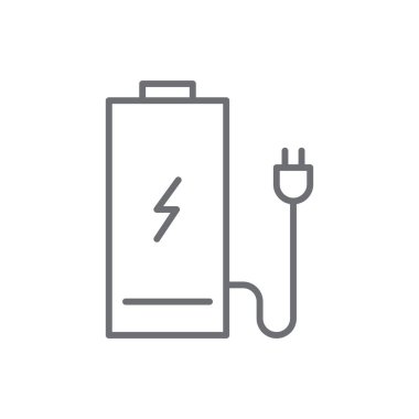 plug battery electric icon