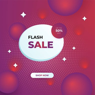 Editable minimal square banner template. Red background color with stripe line shape. Suitable for social media post and web internet ads. Vector illustration with photo college