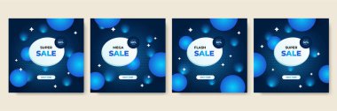 Vector Illustration Promotion Big Super Sale Banner. Discount Design For Newsletter, Poster, Social Media Template, Ads, Black Friday, Special Offer, Summer Sale, Spring Sale, Online Shopping, And Web