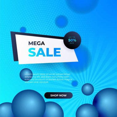 Vector Illustration Promotion Big Super Sale Banner. Discount Design For Newsletter, Poster, Social Media Template, Ads, Black Friday, Special Offer, Summer Sale, Spring Sale, Online Shopping, And Web