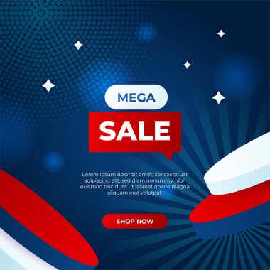 Vector Illustration Promotion Big Super Sale Banner. Discount Design For Newsletter, Poster, Social Media Template, Ads, Black Friday, Special Offer, Summer Sale, Spring Sale, Online Shopping, And Web
