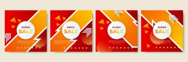 Vector Illustration Promotion Big Super Sale Banner. Discount Design For Newsletter, Poster, Social Media Template, Ads, Black Friday, Special Offer, Summer Sale, Spring Sale, Online Shopping, And Web