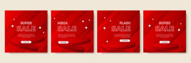 Vector Illustration Promotion Big Super Sale Banner. Discount Design For Newsletter, Poster, Social Media Template, Ads, Black Friday, Special Offer, Summer Sale, Spring Sale, Online Shopping, And Web