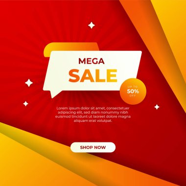 Vector Illustration Promotion Big Super Sale Banner. Discount Design For Newsletter, Poster, Social Media Template, Ads, Black Friday, Special Offer, Summer Sale, Spring Sale, Online Shopping, And Web