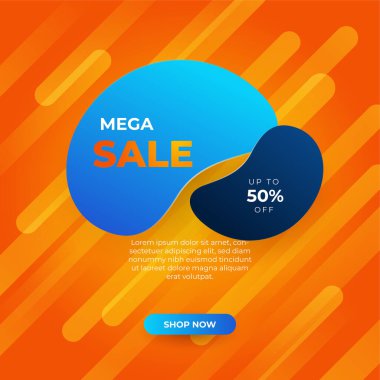 Vector Illustration Promotion Big Super Sale Banner. Discount Design For Newsletter, Poster, Social Media Template, Ads, Black Friday, Special Offer, Summer Sale, Spring Sale, Online Shopping, And Web