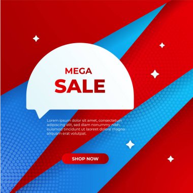 Vector Illustration Promotion Big Super Sale Banner. Discount Design For Newsletter, Poster, Social Media Template, Ads, Black Friday, Special Offer, Summer Sale, Spring Sale, Online Shopping, And Web