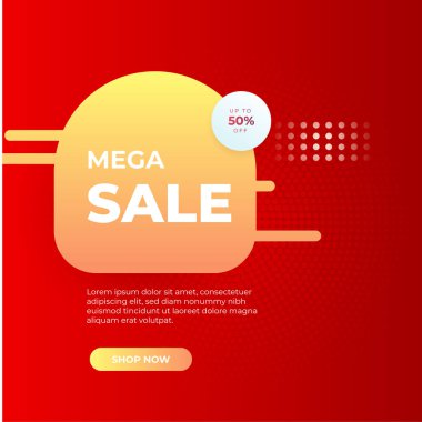 Vector Illustration Promotion Big Super Sale Banner. Discount Design For Newsletter, Poster, Social Media Template, Ads, Black Friday, Special Offer, Summer Sale, Spring Sale, Online Shopping, And Web