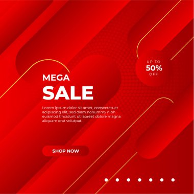 Vector Illustration Promotion Big Super Sale Banner. Discount Design For Newsletter, Poster, Social Media Template, Ads, Black Friday, Special Offer, Summer Sale, Spring Sale, Online Shopping, And Web