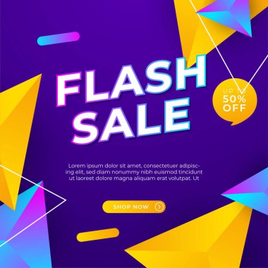 Sale and design background set with colorful abstract shapes. Special offer mega sale background template. Vector illustration promotion big super sale banner. Discount design for poster and web.