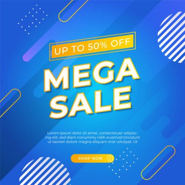 Vector Illustration Promotion Big Super Sale Banner. Discount Design For Newsletter, Poster, Social Media Template, Ads, Black Friday, Special Offer, Summer Sale, Spring Sale, Online Shopping, And Web