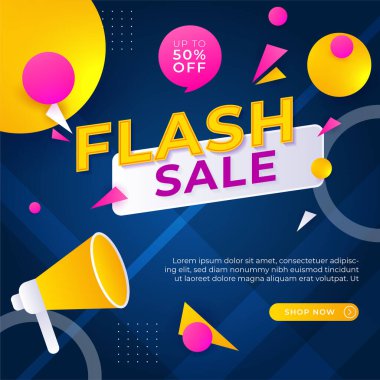 Vector Illustration Promotion Big Super Sale Banner. Discount Design For Newsletter, Poster, Social Media Template, Ads, Black Friday, Special Offer, Summer Sale, Spring Sale, Online Shopping, And Web