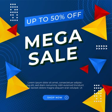 Vector Illustration Promotion Big Super Sale Banner. Discount Design For Newsletter, Poster, Social Media Template, Ads, Black Friday, Special Offer, Summer Sale, Spring Sale, Online Shopping, And Web