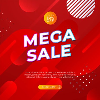 Vector Illustration Promotion Big Super Sale Banner. Discount Design For Newsletter, Poster, Social Media Template, Ads, Black Friday, Special Offer, Summer Sale, Spring Sale, Online Shopping, And Web