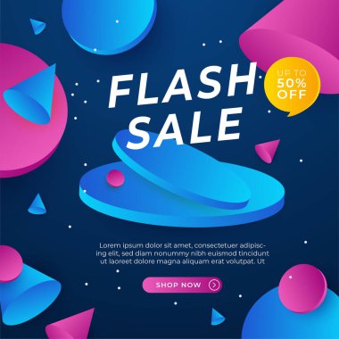 Vector Illustration Promotion Big Super Sale Banner. Discount Design For Newsletter, Poster, Social Media Template, Ads, Black Friday, Special Offer, Summer Sale, Spring Sale, Online Shopping, And Web