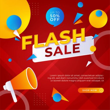 Vector Illustration Promotion Big Super Sale Banner. Discount Design For Newsletter, Poster, Social Media Template, Ads, Black Friday, Special Offer, Summer Sale, Spring Sale, Online Shopping, And Web